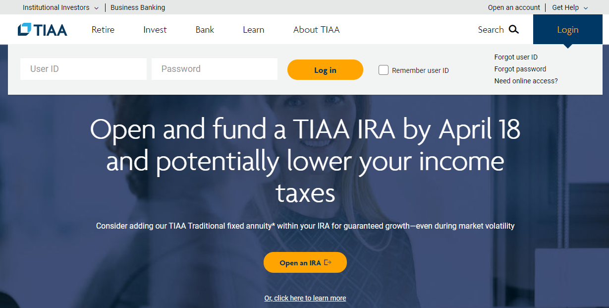 TIAA Website