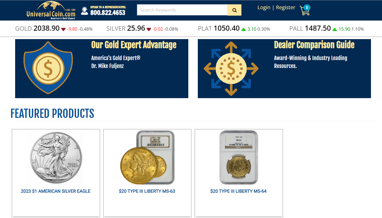 Universalcoin Products
