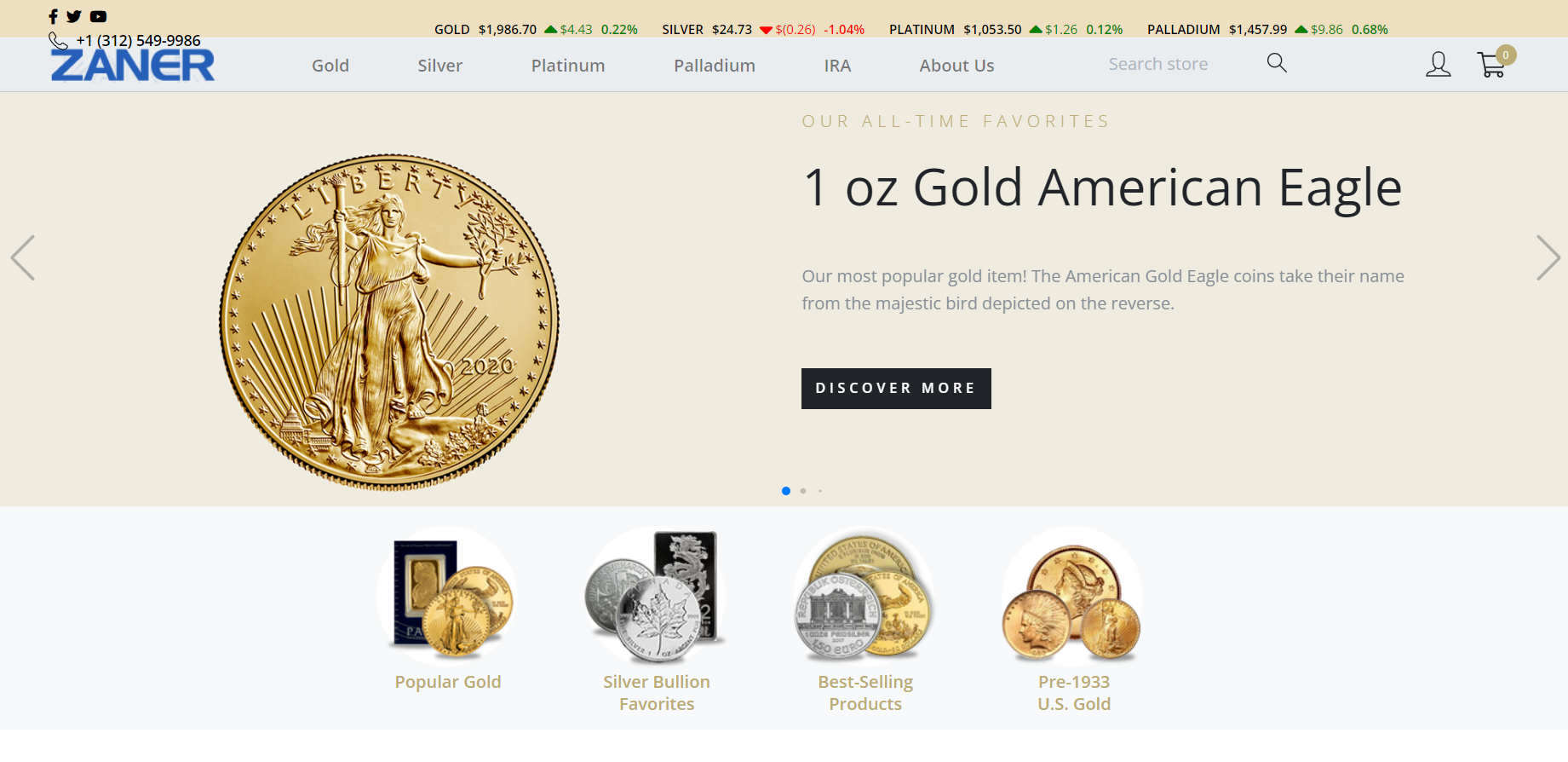 ZanerPreciousMetals.com