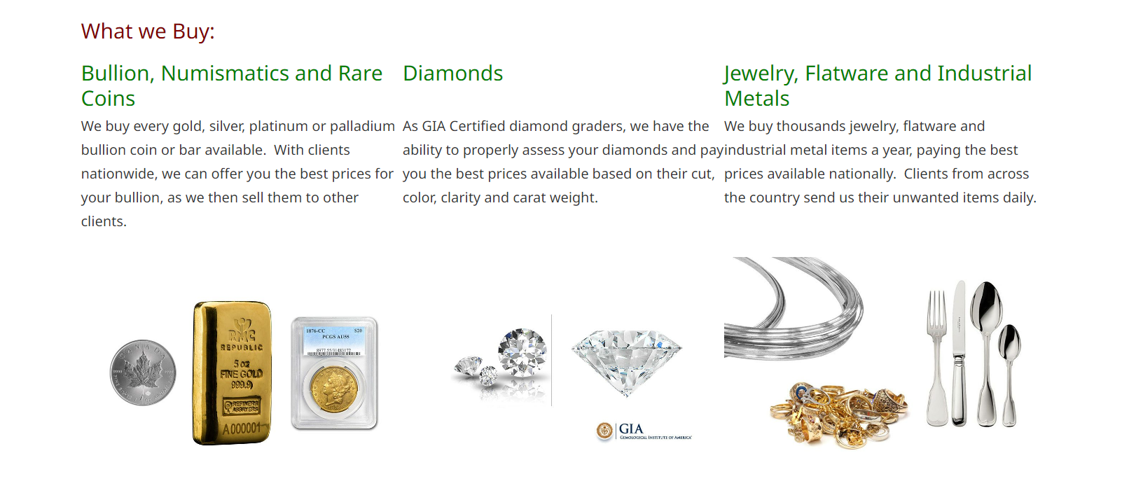 fisher-precious-metals-what-we-buy