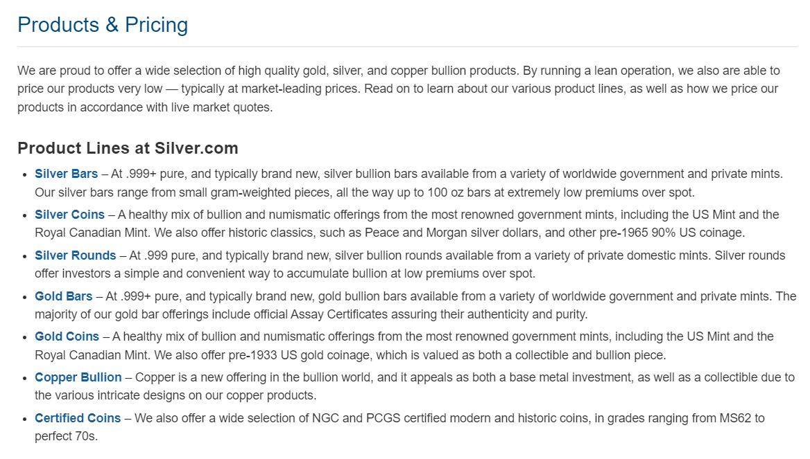 silver-products