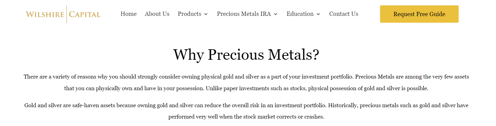 wilshire-capital-group-why-precious-metals